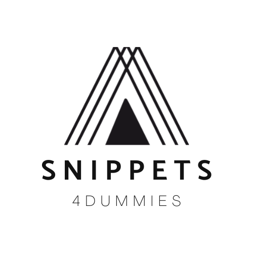 snippets4dummies